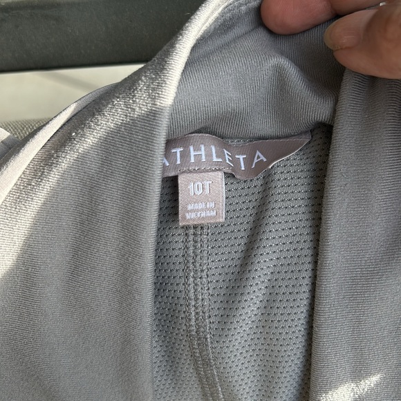 Athleta Soho skirt/Skort athletic casual grey Size 10T - Picture 5 of 6